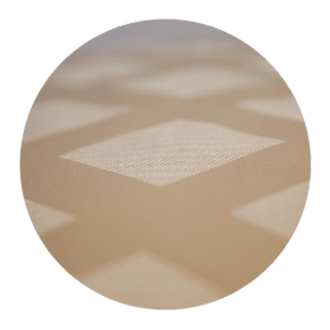 The superior anti skid is an extra sheet at the bottom of the mattress and the surface of the foundation, equipped with locking mechanisms in trapezold shape to keep your mattress stay on top of the foundation, guaranteeing restful nights without disturbance.